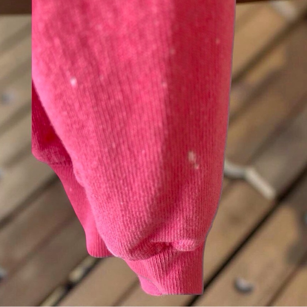 Spirit jersey - Anchored in the South Oversized Cotton Coastal Style Size M pink - Picture 7 of 12
